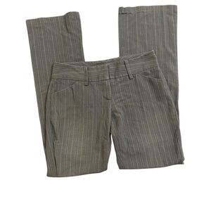 Grey Low Waisted Pinstripes